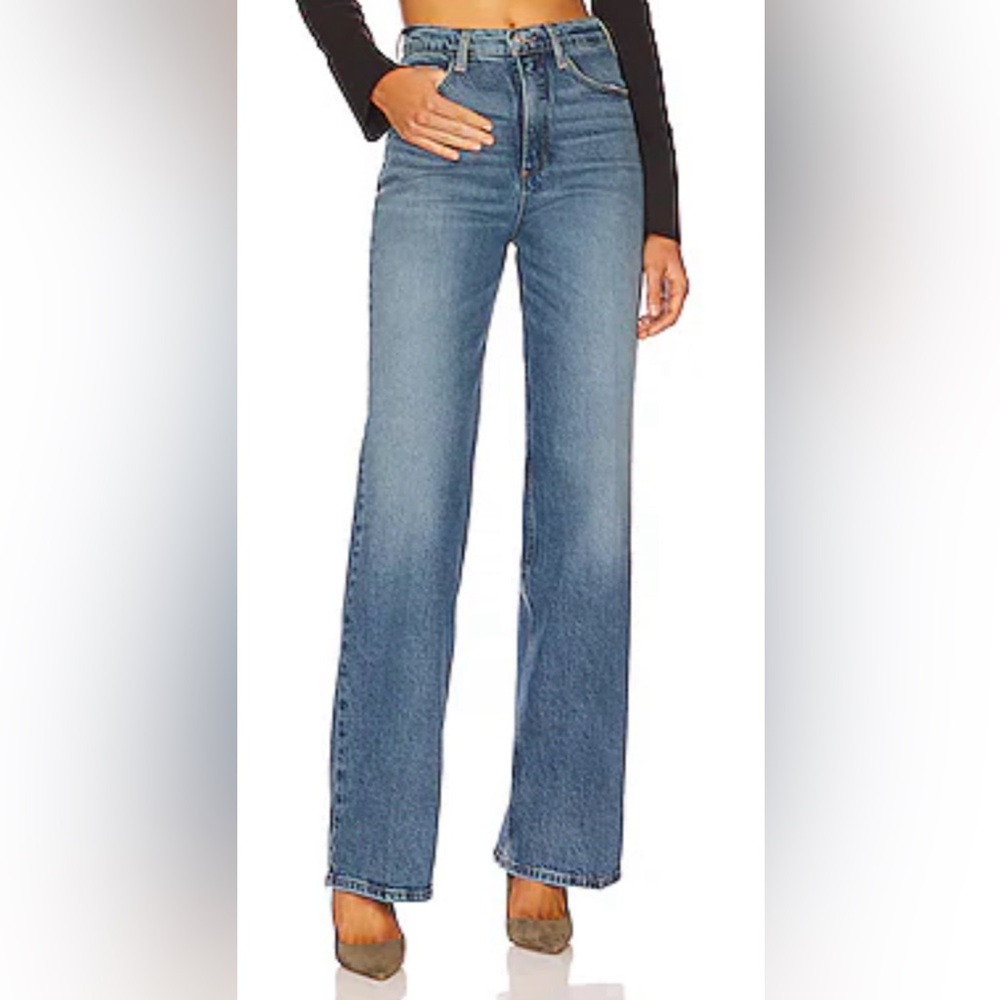 FRAME Le High N Tight Wide Leg Jeans in Lomina size 25